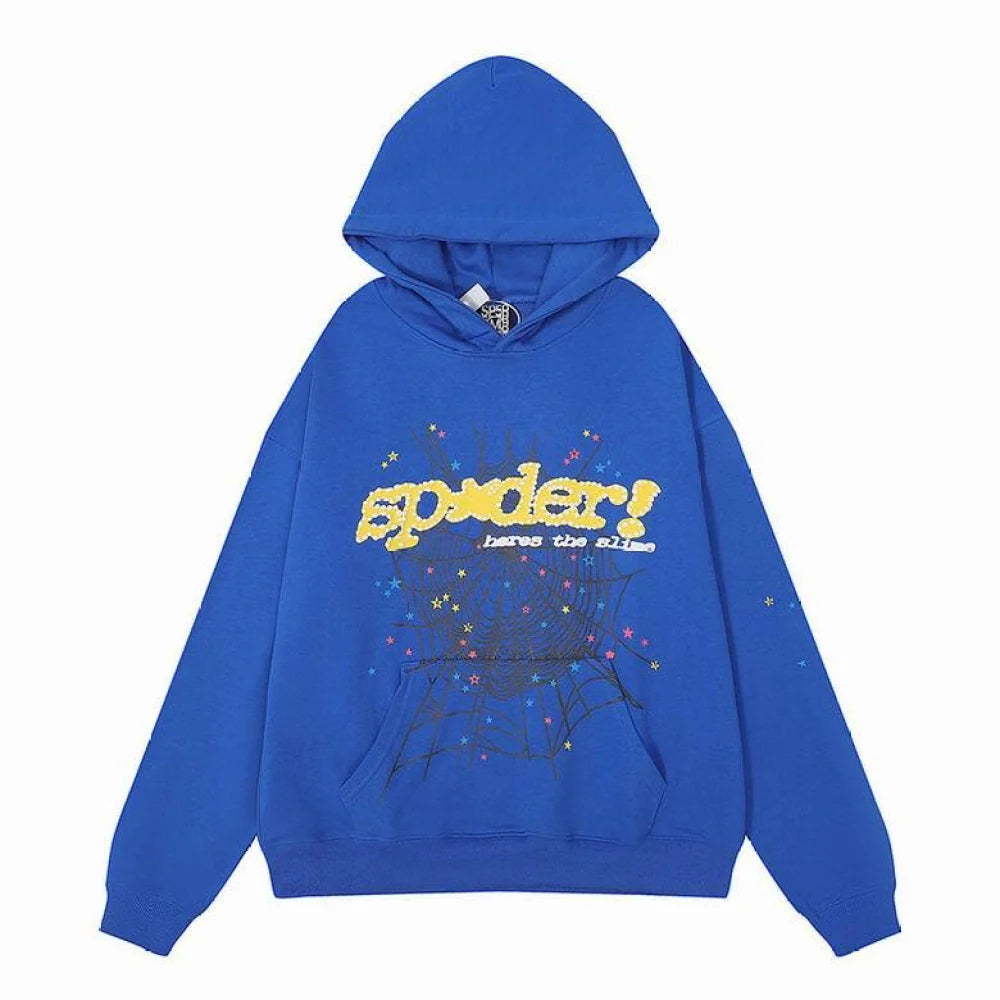Sp5der Hoodie 'TC Blue'