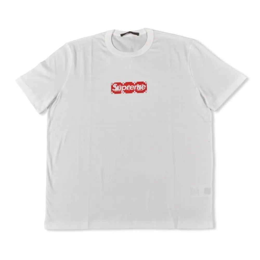 Supreme x LOUIS VUITTON Box Logo Tee White