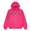 Sp5der Legacy Hoodie Pink and black