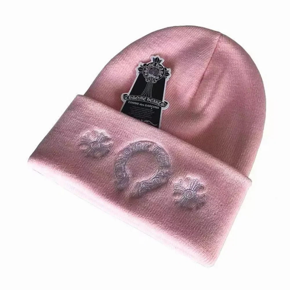Chrome Hearts Beanie Pink