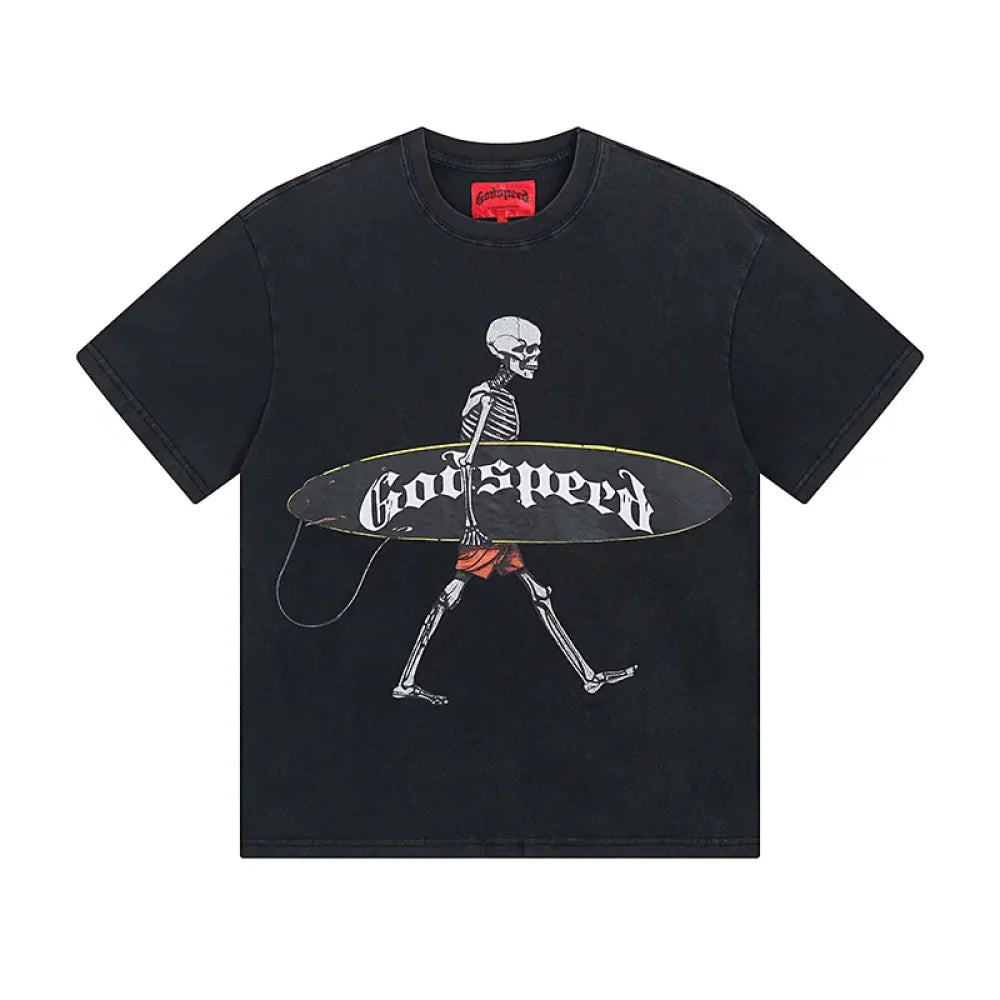 Godspeed Surf Day Tee #1025 Black