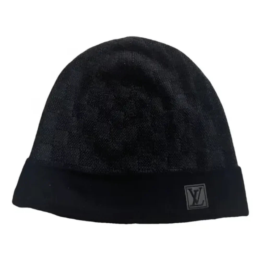 LOUIS VUITTON Wool hat Black