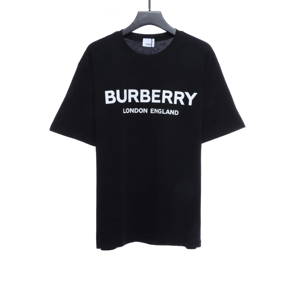 Batch Burberry Logo Print Short Sleeve Black