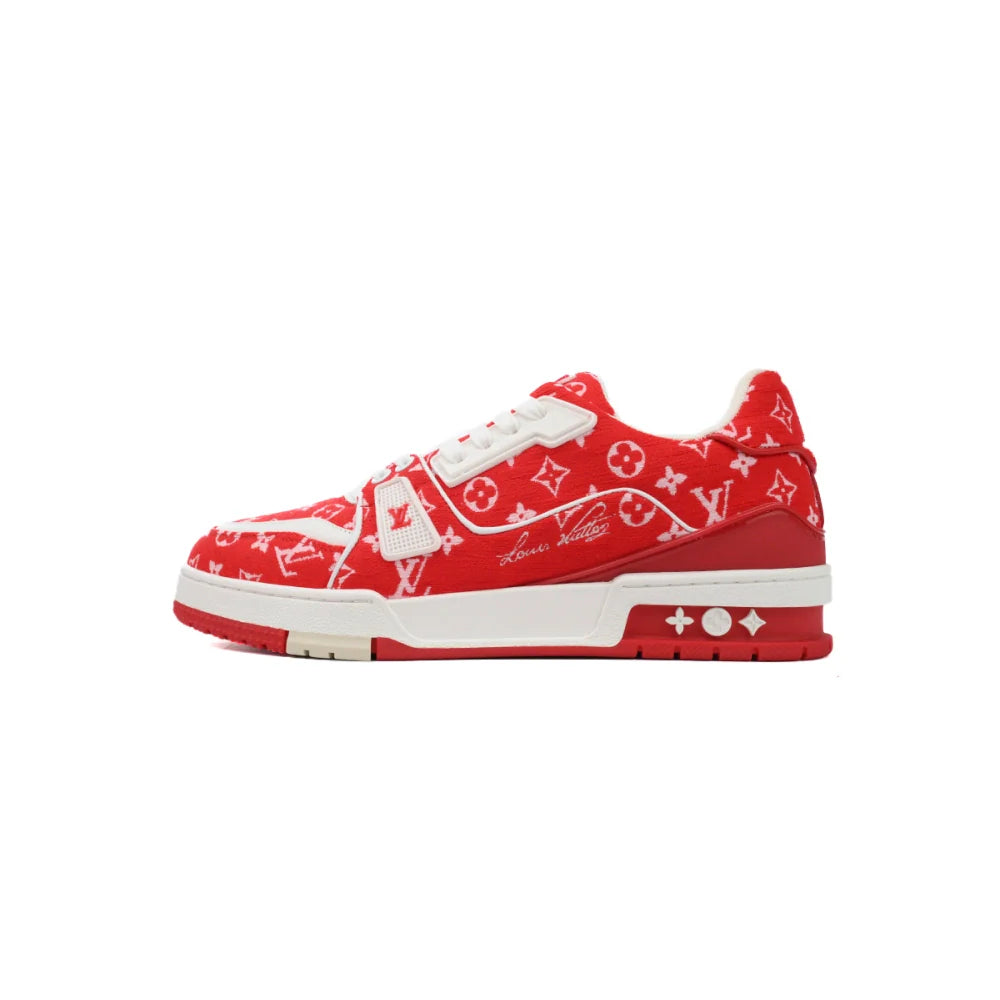 Louis Vuitton Louis Vuitton Trainer Red