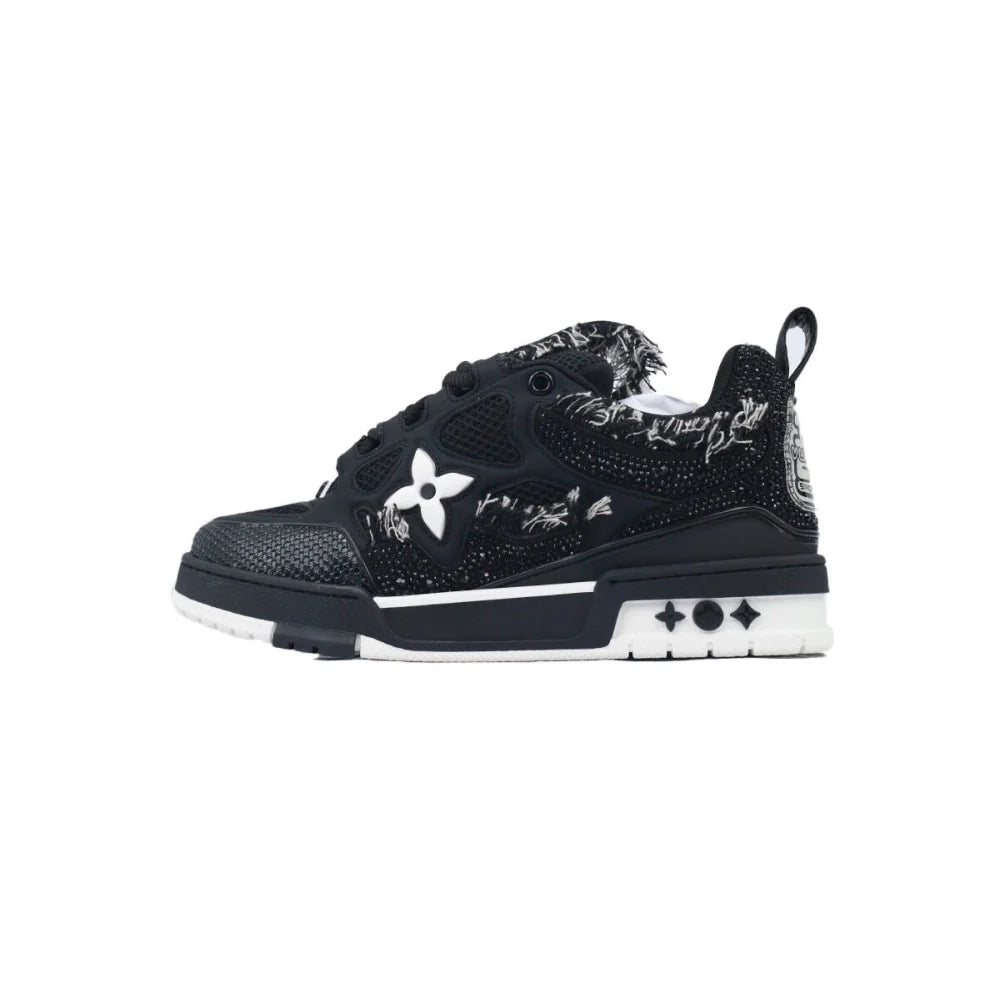 Louis Vuitton Skate Horse Hair Black Diamond