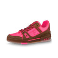 Louis Vuitton Trainer Pink Brown