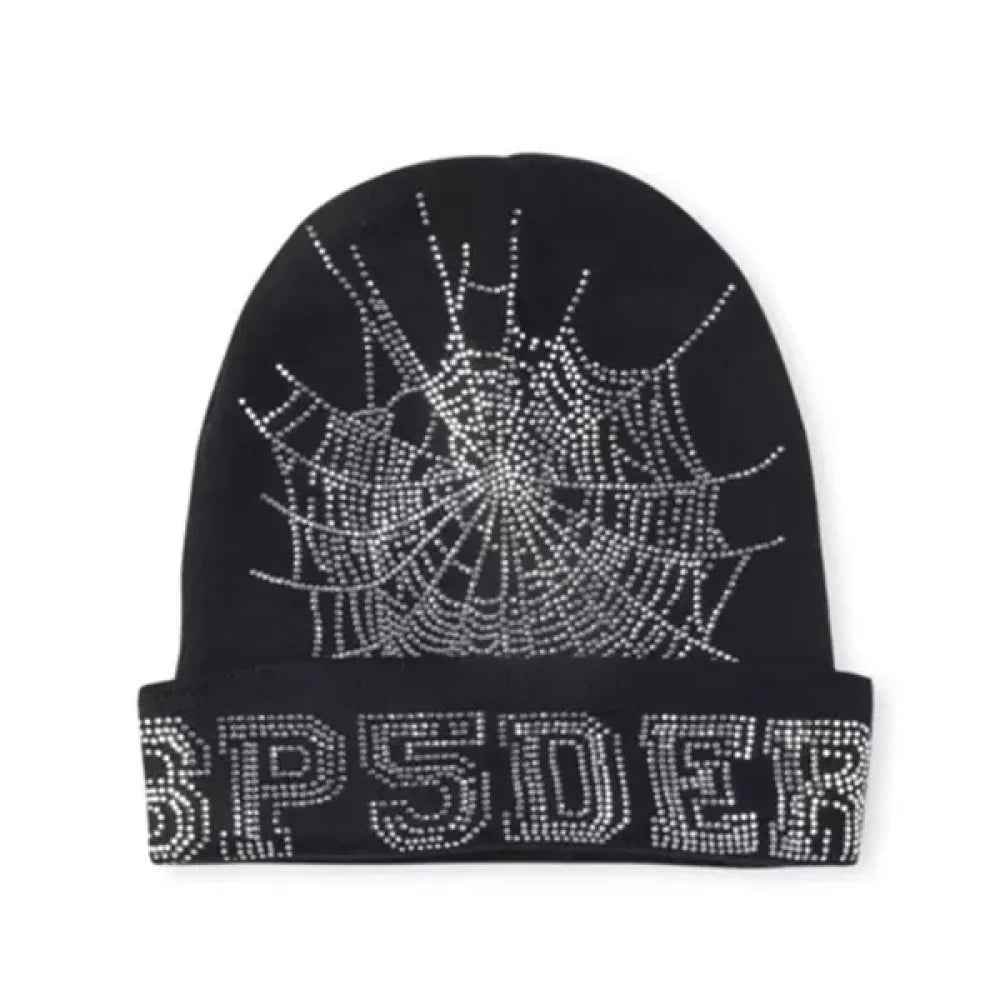 Sp5der Web Beanie Black